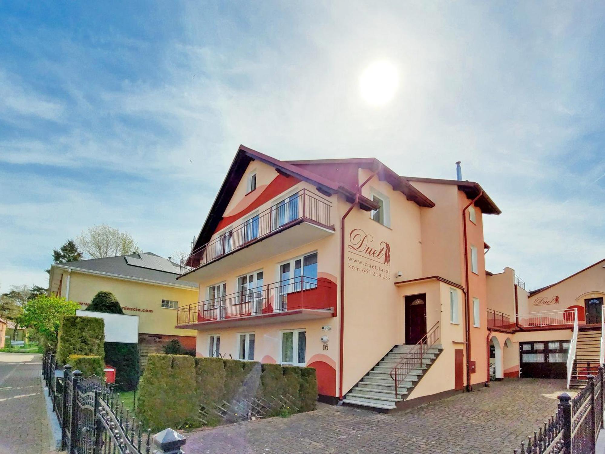 Pensjonat Duet Mielno 300 Metrow Od Morza Exterior photo